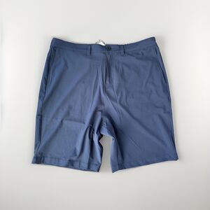 Magaschoni Men’s Blue Athletic Golf Shorts Size 36 NWT Preppy Chino